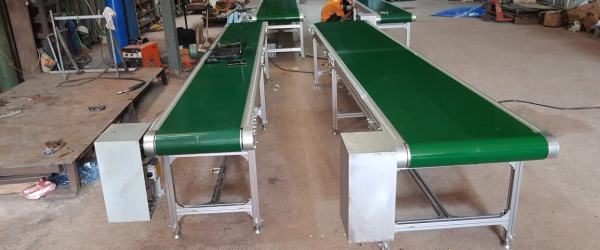 Băng Chuyền PVC, PU Chống Tĩnh Điện – Thân Nhôm, Thiết Kế Linh Hoạt, Model ATAB-F-200-6.0 - Ảnh 2