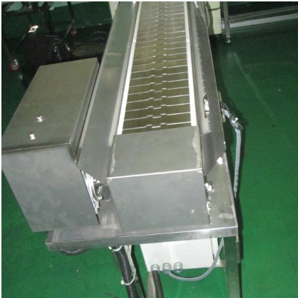 Băng Tải xích Cánh Phía Trên Loại Inox