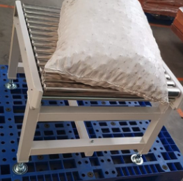 Băng Tải Con Lăn Vận Chuyển Bao, Thùng – Giải Pháp Tối Ưu Cho Kho Bãi & Dây Chuyền Sản Xuất