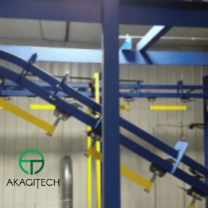 Băng Tải Xích Treo ATHC-1000-20.0 – Giải Pháp Vận Chuyển Chai Lọ Tối Ưu Cho Nhà Máy