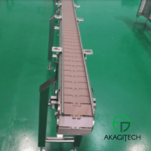 Băng Tải Xích Cánh Nhựa Phía Trên Cho Dây Chuyền Tự Động Hóa – Thiết Kế Linh Hoạt, Bền Bỉ